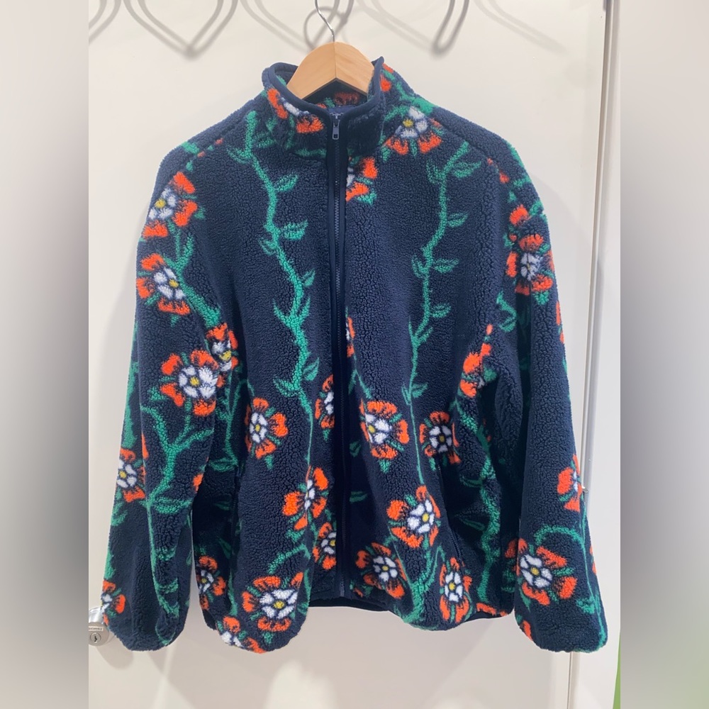Rowing blazers rose thorn heavy weight fleece jacket